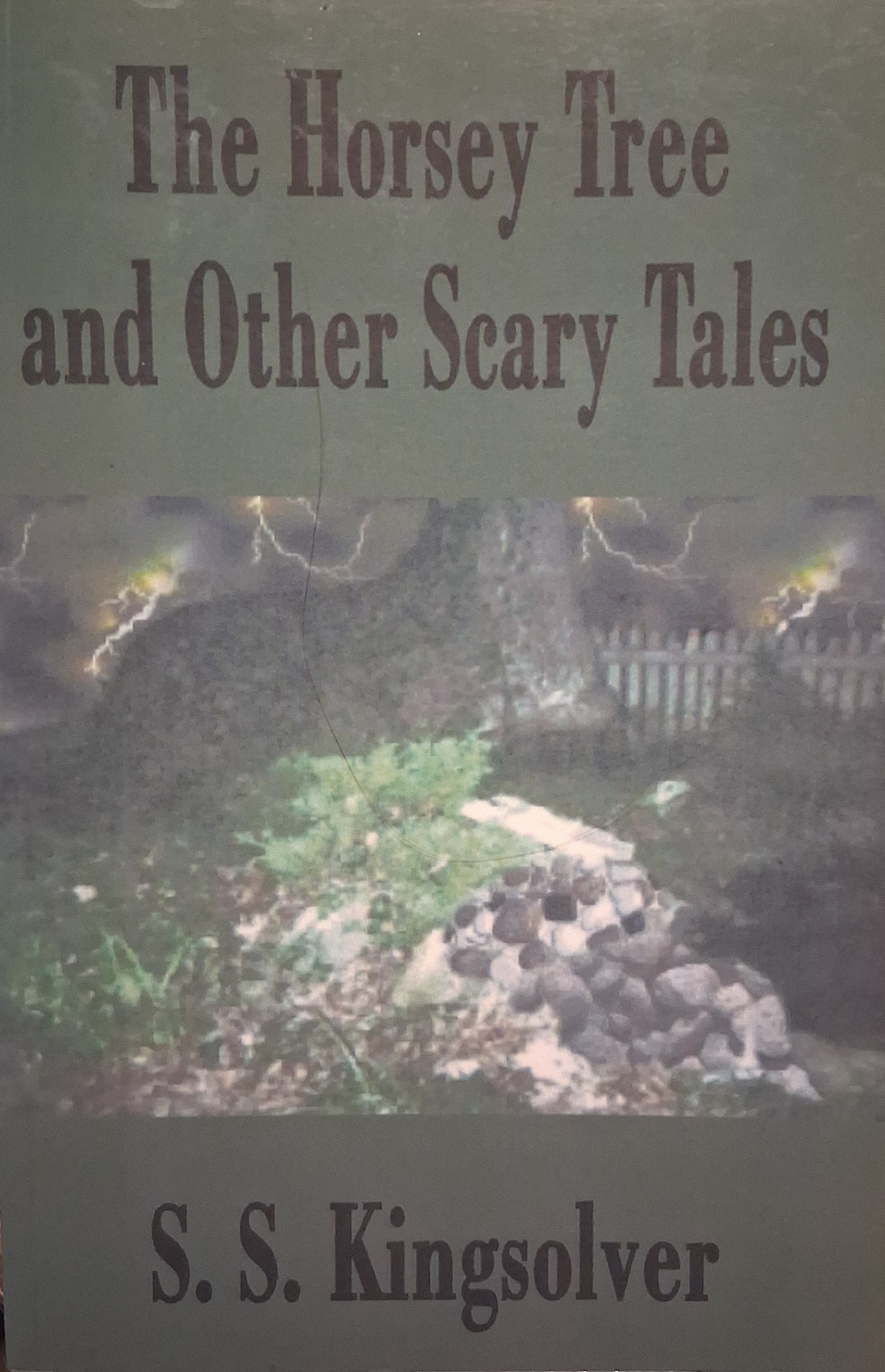 Front cover of The Horsey Tree and Other Scary Tales by S.S. Kingsolver